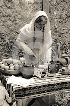 Ancient kitchen