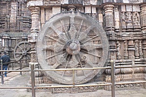 Ancient Konark wheel