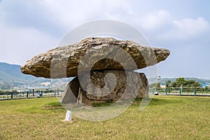 Ancient Korean stone grave