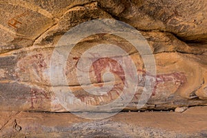 Ancient Laas Geel rock paintings, Somalila