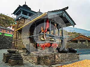 Ancient Lakhamandal Shiva Temple: 12th-13th Century NAGARA Architecture, Uttarakhand, India