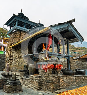 Ancient Lakhamandal Shiva Temple: 12th-13th Century NAGARA Architecture, Uttarakhand, India