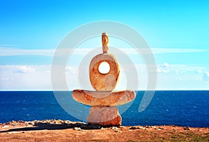 Ancient Landmark of headland Tarhankut in Crimea