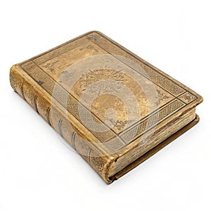 Ancient leather bound book