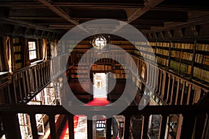 Ancient Library, Fondazione Ugo da Como. Lonato, Italy. History and knowledge