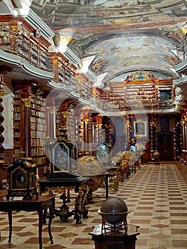 Ancient library Klementinum