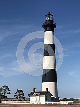 A Ancient Lighthouse Relocated in a Farm