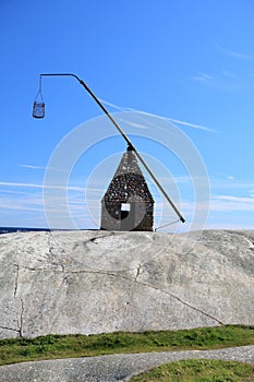 Ancient lighthouse - TjÃ¸me, Norway.