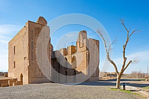 The Ancient Malek Zuzan Mosque in Khorasan, Iran