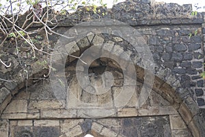 Ancient Malwa and Delhi Sultanate Era Entrance Gate in the Forest