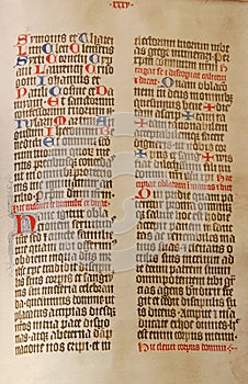 Ancient manuscript