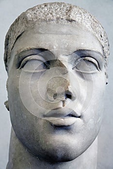 Ancient marble portrait