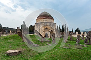 Ancient mausoleum and cemetery, Yeddi Gumbez komplex , Shamak