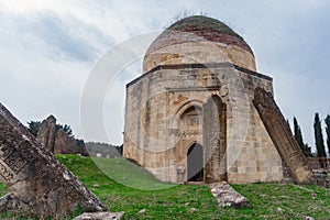 Ancient mausoleum and cemetery, Yeddi Gumbez komplex , Shamak