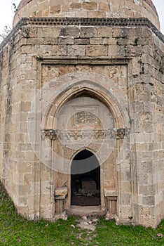 Ancient mausoleum and cemetery, Yeddi Gumbez komplex , Shamak