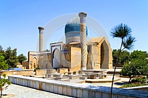 Ancient Mausoleum of Tamerlane in Samarkand