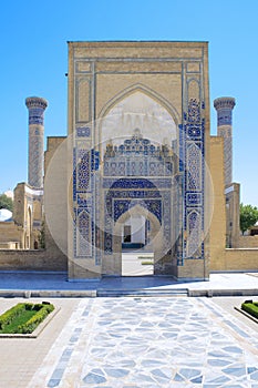 Ancient Mausoleum of Tamerlane in Samarkand