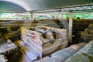 Ancient Maya site of Joya de Ceren in El Salvador photo