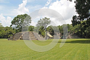 The ancient Mayan archaelogical site of Copan, in Honduras, Unesco World Heritage