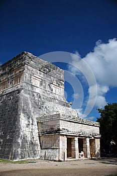 Ancient Mayan building