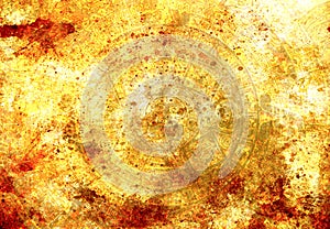 Ancient Mayan Calendar, abstract color Background.