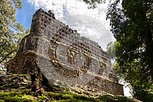 The Ancient Mayan Palace in Yaxchilan