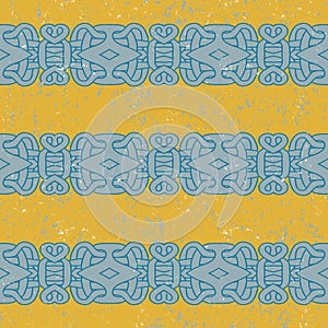 Ancient mayan pattern