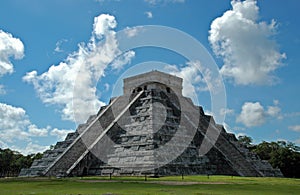 Ancient Mayan Pyramid