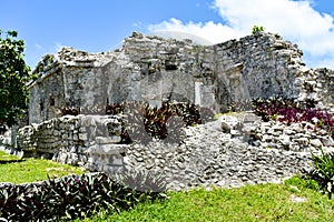 Ancient Mayan ruins in Tulum