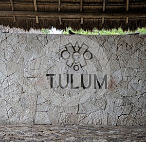 Ancient Mayan Ruins at Tulum on the Yucatan Peninsula