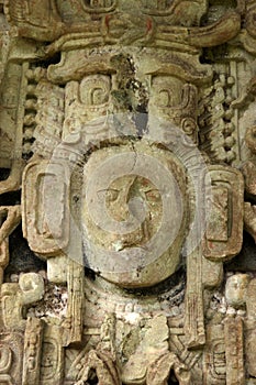 Ancient Mayan sculpture