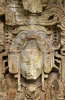 Ancient Mayan sculpture