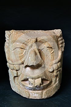 Ancient Mayan sculpture
