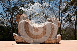 Ancient Mayan sculpture