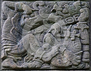Ancient Mayan stone img