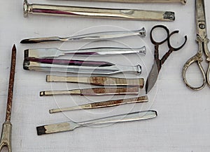 Ancient medical instruments