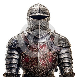 an ancient medieval armor