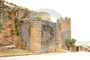 Ancient castle in Oropesa,province Toledo,Spain photo