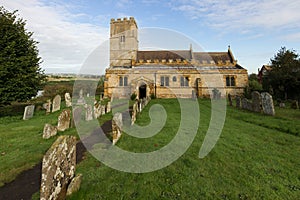 Ancient Medieval Church in the English Countryside