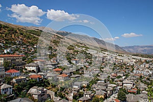 The ancient medieval city of GjirokastÃ«r in southern Albania is a UNESCO World Heritage Site and a popular tourist destination in