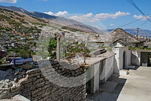 The ancient medieval city of GjirokastÃ«r in southern Albania is a UNESCO World Heritage Site and a popular tourist destination in