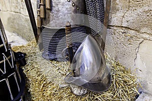 Ancient medieval protection and security armor