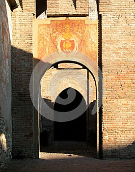 The ancient medieval Vignola Castle. Modena, Italy.