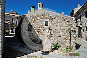 The ancient medieval village of Aggius photo