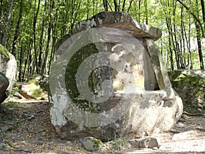 Ancient megalithic dolmen, Tuapse, Russia