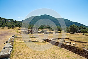 Ancient Messene city ruins, Greece