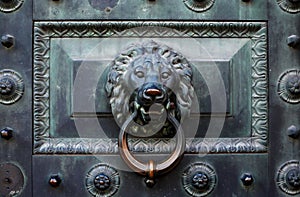 Ancient Metal Door