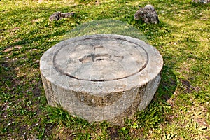 Ancient millstone