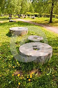 Ancient millstones