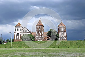 Ancient Mir Castle Complex in Belarus